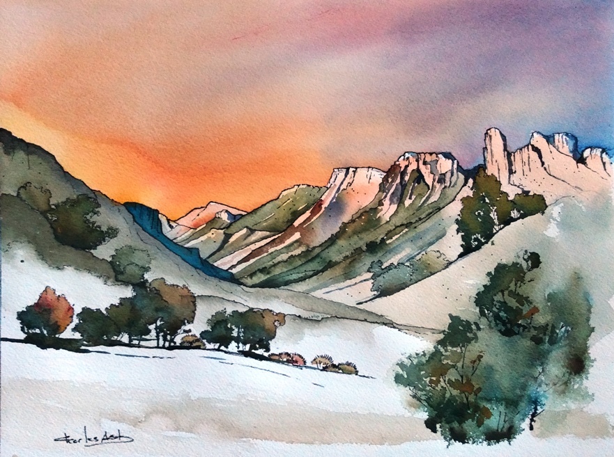 Bandelier Sketch