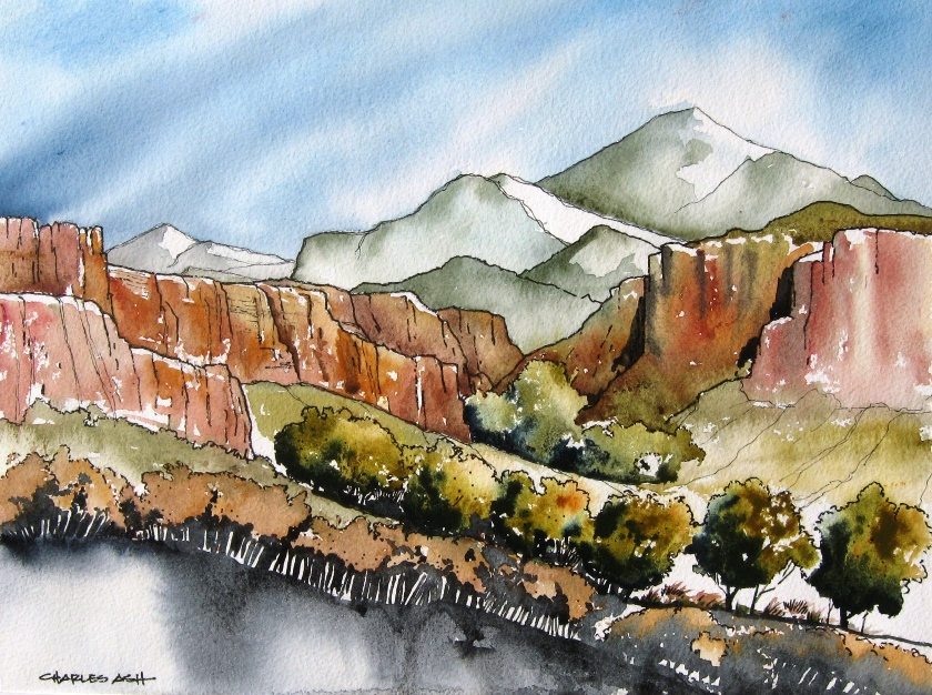 Bandelier Sketch