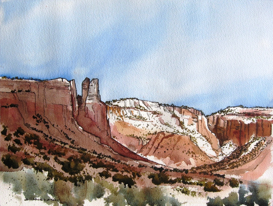 Bandelier Sketch