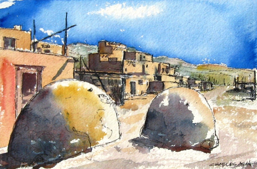 Bandelier Sketch