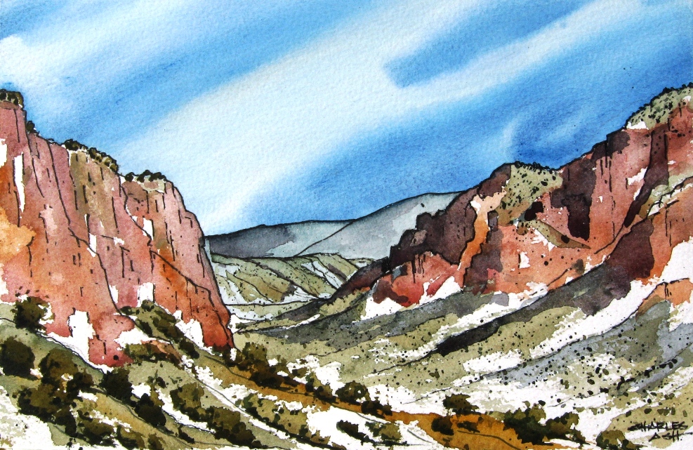 Bandelier Sketch