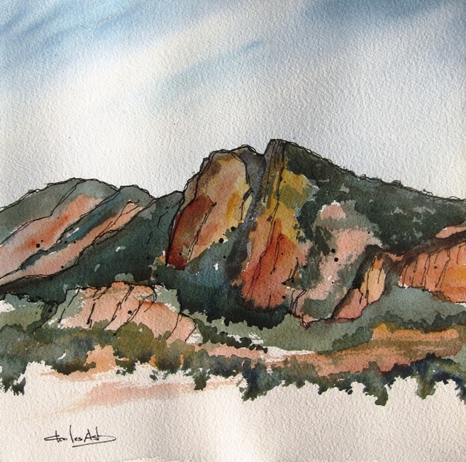 sandia
              morning