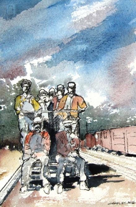 Bandelier Sketch